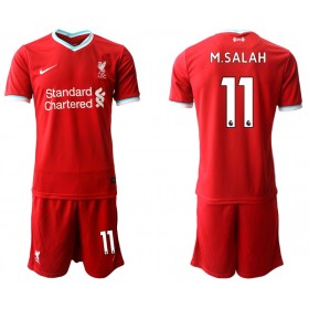 Fußballtrikots Liverpool M.Salah 11 Kinder 2020-2021 Kurzarm Heimtrikotsatz kaufen